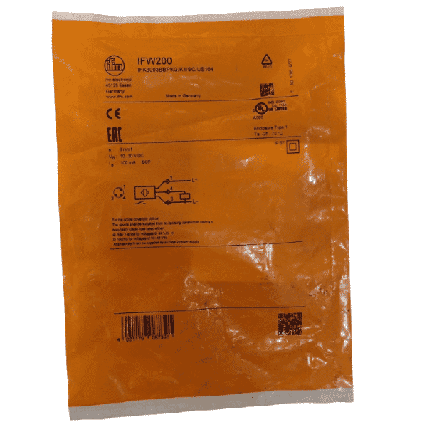ifm IFW200 Inductive Proximity Sensors