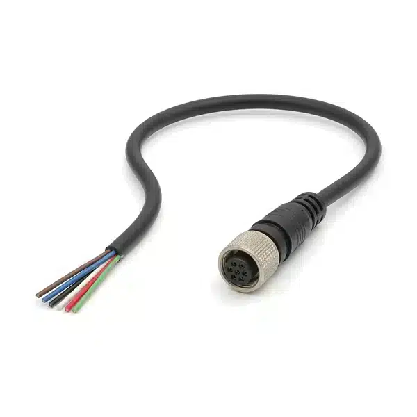 Keyence FD-HCB10 Flow Sensor Cable, M12 power supply cable 6-core cable PVC 10 m