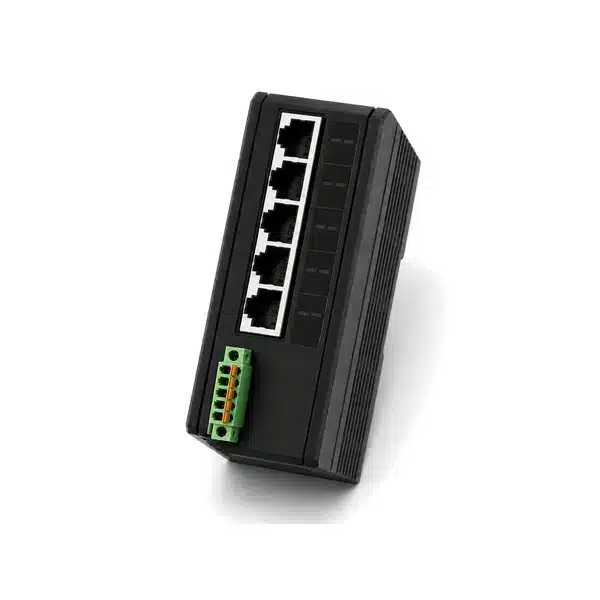 Keyence NE-Q05 PLC, EtherNet/IP™-compatible Ethernet switch