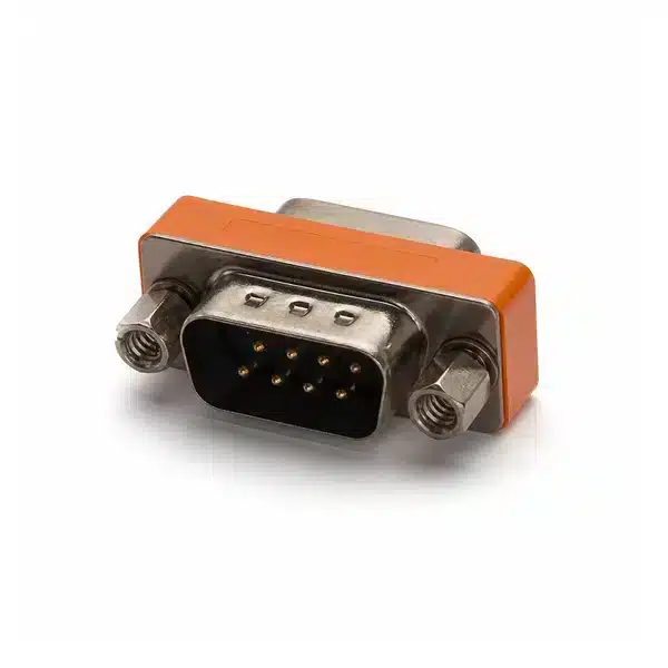 Keyence OP-87533 Code Reader Connector, D-sub 9 pin cross connector